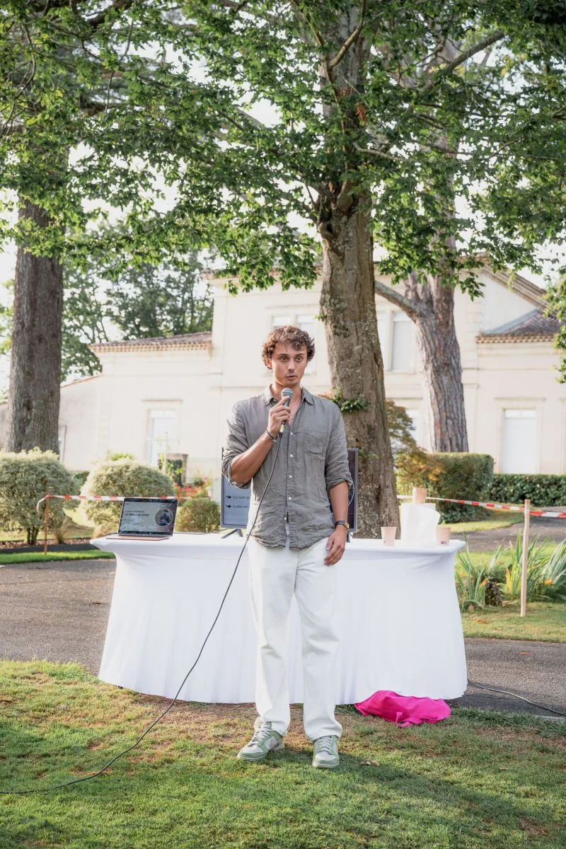 Lucas Roquefort, fondateur de Lucas Solutions Digitales