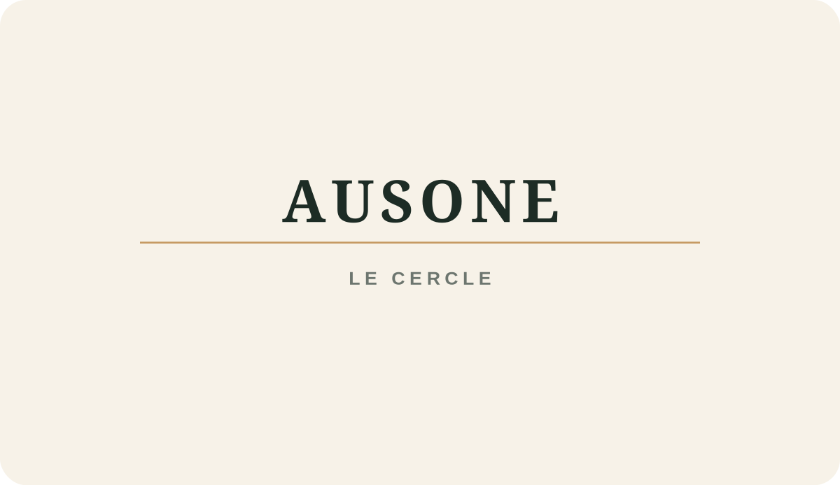 Présentation du projet Ausone Le Cercle
